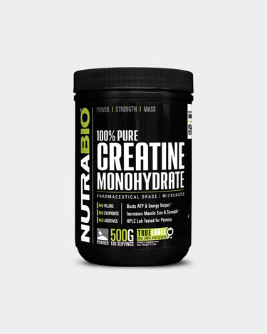 NutraBio 100% Pure Creatine Monohydrate